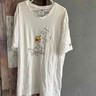 アディダス(adidas)のadidas シンプソンズ　コラボ　ビッグTシャツ(Tシャツ/カットソー(半袖/袖なし))