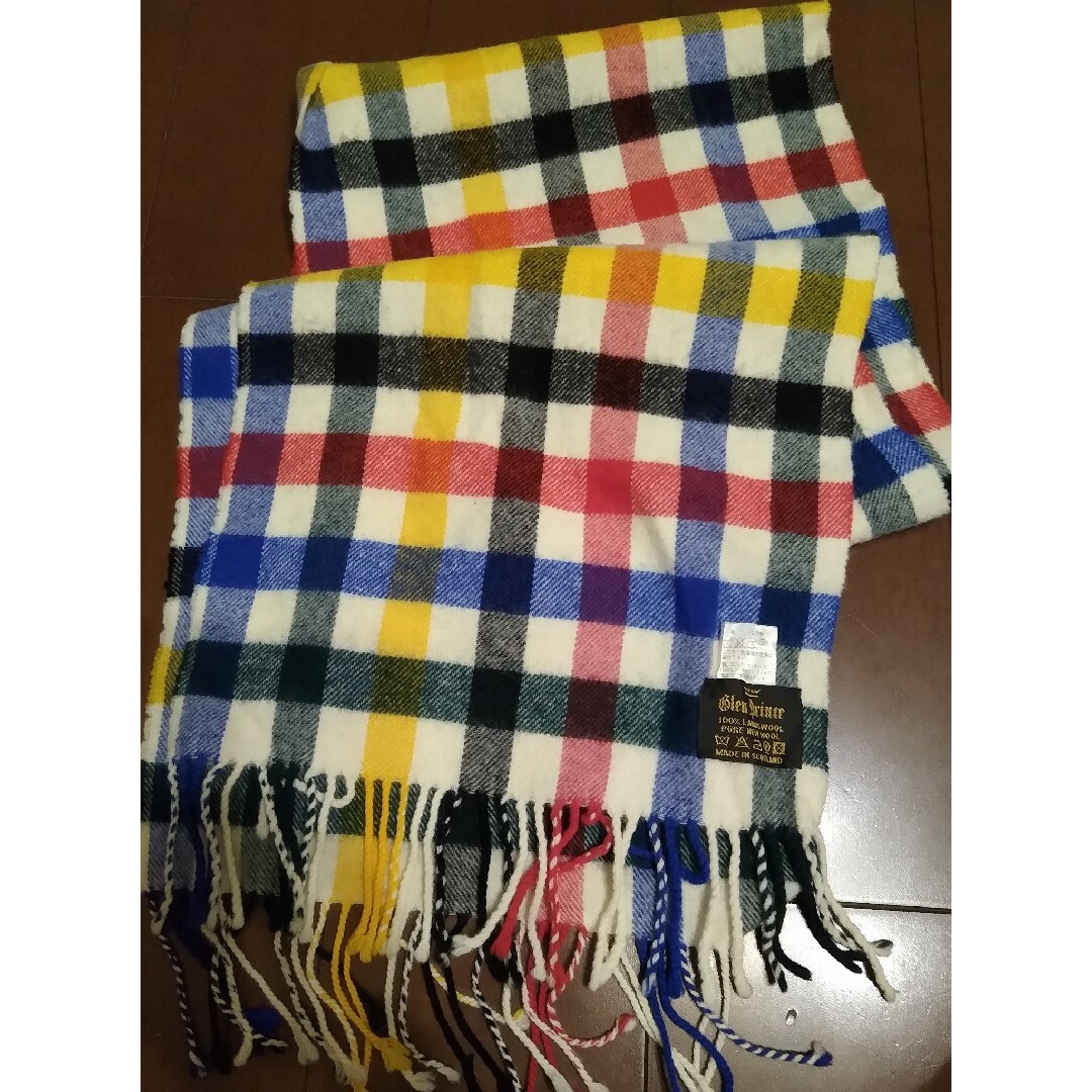 新作入荷!! マフラー モヘア フワフワ チェック柄ウールマフラー 新作入荷!! マフラー モヘア フワフワ チェック柄ウールマフラー