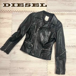 DIESEL ディーゼル スウェード ショート丈 レザージャケット　本革