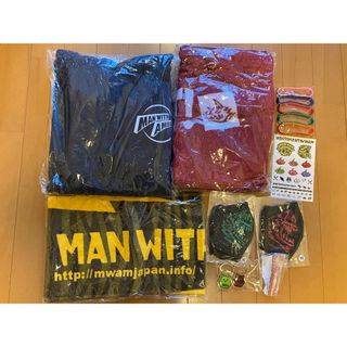 マンウィズアミッション(MAN WITH A MISSION)の★マンウィズ・パーカー＆タオル＆マスク小物10点★未使用！MWAM(ポップス/ロック(邦楽))