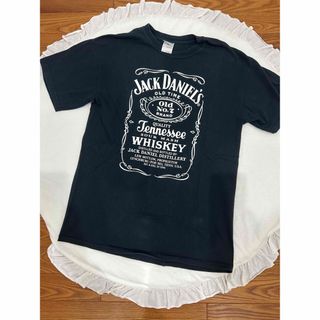 ギルタン(GILDAN)のGILDAN 古着　ジャックダニエル M ロゴ プリント Tシャツ　ギルダン(Tシャツ/カットソー(半袖/袖なし))