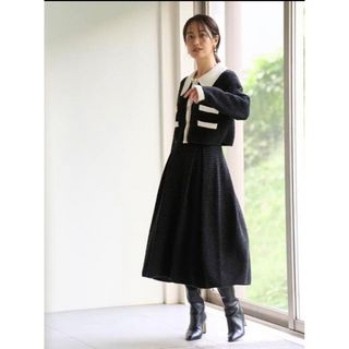 CELFORD - 完売品【タグ付き 新品未使用】セルフォード 襟付きツイード