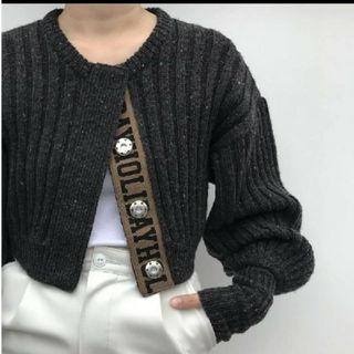 ホリデイ(holiday)の即完★holiday★mix knit cardigan(カーディガン)