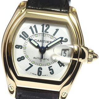 カルティエ(Cartier)のカルティエ CARTIER W62003V2 ロードスター LM K18YG 自動巻き メンズ 内箱・保証書付き_763229(腕時計(アナログ))