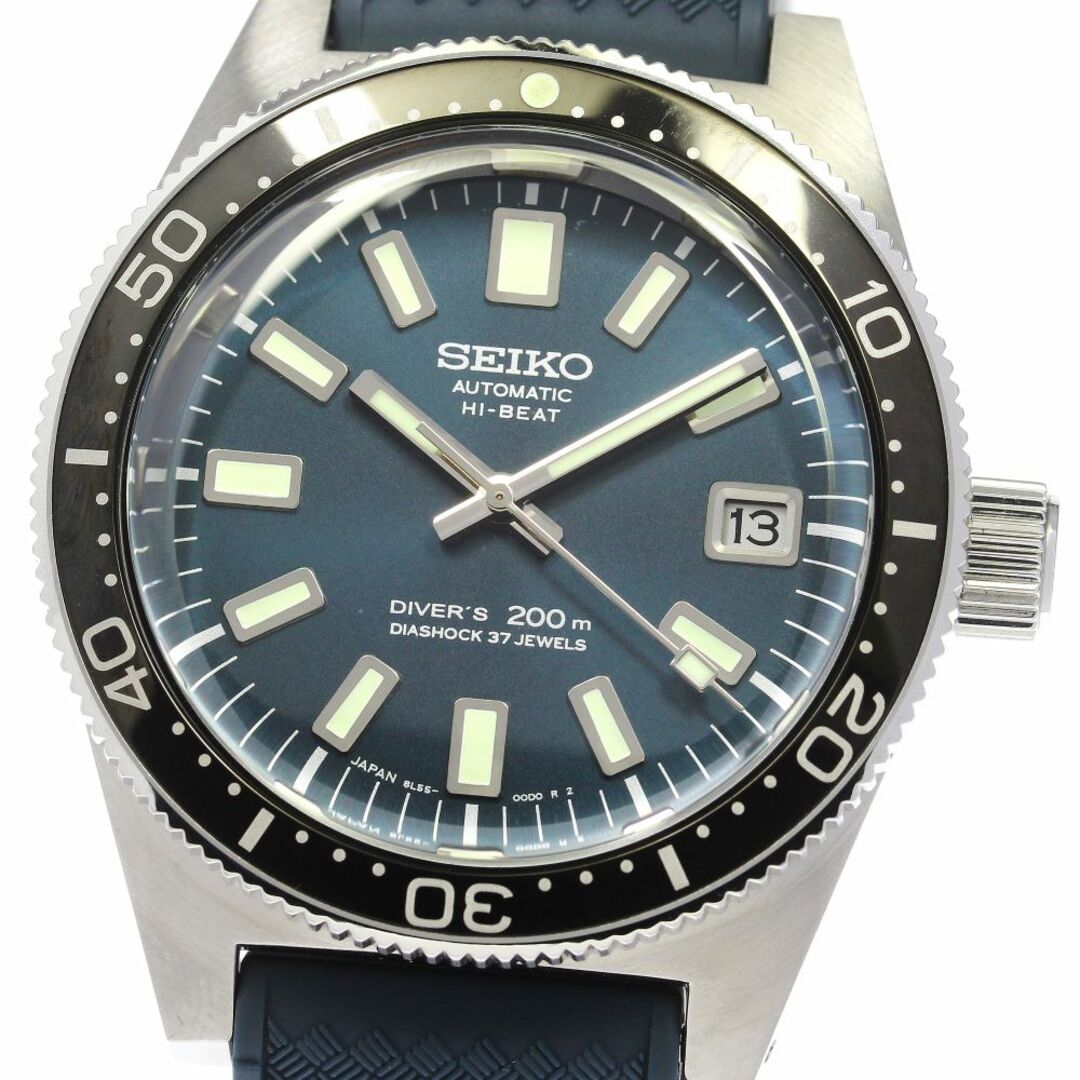 自動巻きRefNoセイコー SEIKO SBEX009/8L55-00E0 プロスペックス 55周年記念 1100本限定 自動巻き メンズ 美品 箱・保証書付き_781713