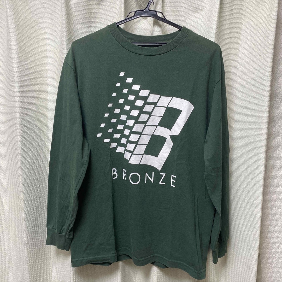 【 BRONZE56K 】 ロゴプリント ロングTシャツ メンズのトップス(Tシャツ/カットソー(七分/長袖))の商品写真