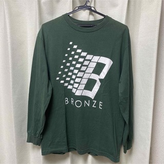 【 BRONZE56K 】 ロゴプリント ロングTシャツ(Tシャツ/カットソー(七分/長袖))