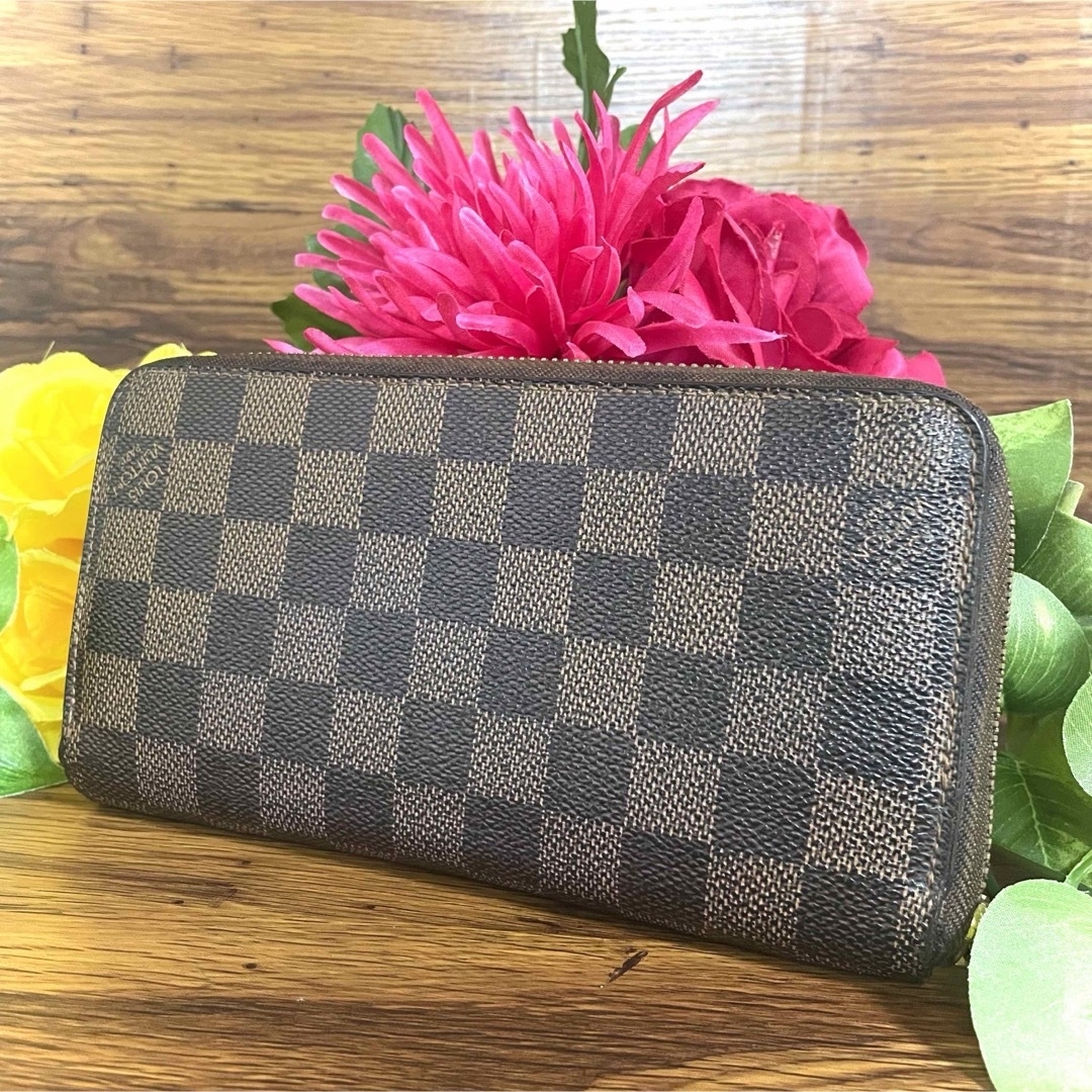 専用 良品 ルイヴィトン LOUIS VUITTON ダミエ ジッピーウォレット