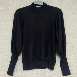 ブルーレーベルクレストブリッジ(BLUE LABEL CRESTBRIDGE)のブルーレーベル/Blue Label ハイネックセーター 黒 38 約2万円(ニット/セーター)