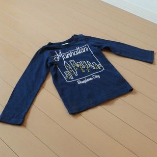 ブリーズ(BREEZE)のBREEZE ブリーズ 長袖Tシャツ ネイビーブルー 95cm マンハッタン(Tシャツ/カットソー)