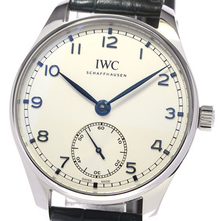 インターナショナルウォッチカンパニー(IWC)のIWC SCHAFFHAUSEN IW358304 ポルトギーゼ オートマティック40 スモールセコンド 自動巻き メンズ 美品 保証書付き_777900(腕時計(アナログ))
