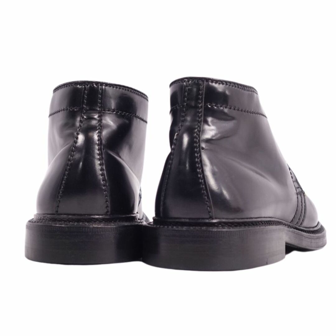 Alden(オールデン)のオールデン Alden ブーツ 1340 SHIPS別注 チャッカブーツ コードバン 革靴 メンズ アメリカ製 6(24cm相当) ブラック メンズの靴/シューズ(ドレス/ビジネス)の商品写真