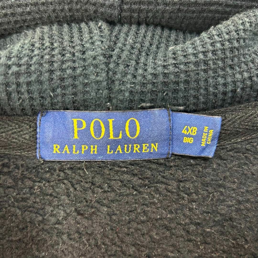 Ralph Lauren - 希少 ラルフローレン 刺繍ロゴ リバースウィーブ 肉厚 ...