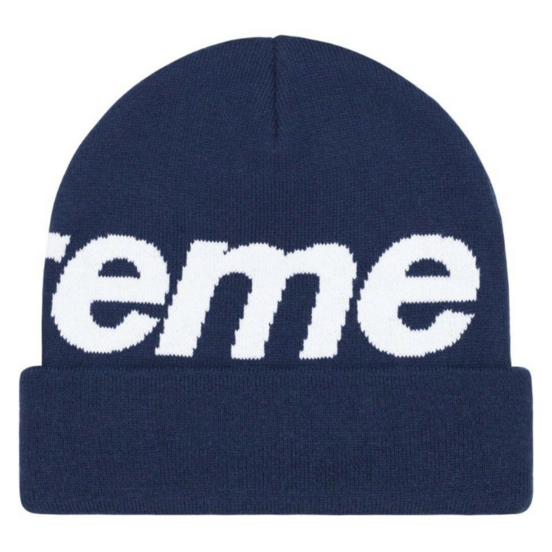 即完売 Supreme big logo beanie