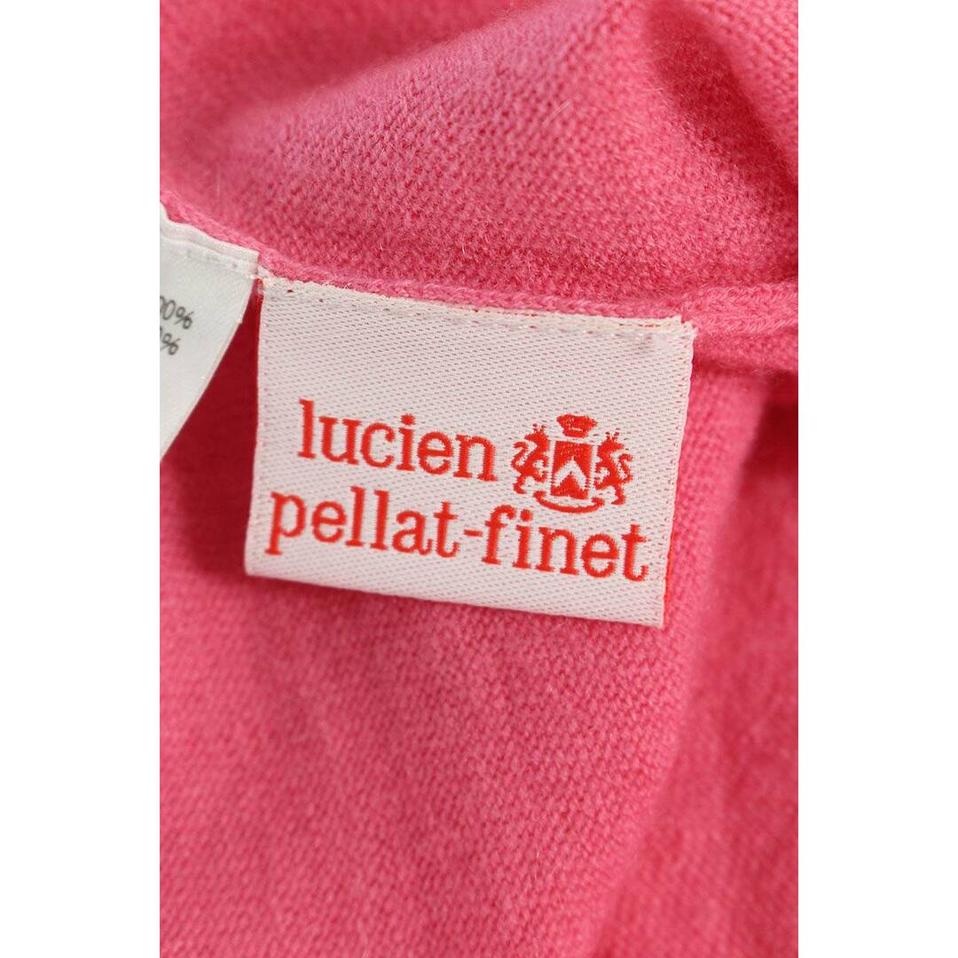 Lucien pellat-finet(ルシアンペラフィネ)のルシアンペラフィネ ラインストーンスカル刺繍カシミヤカーディガン メンズ L メンズのトップス(カーディガン)の商品写真