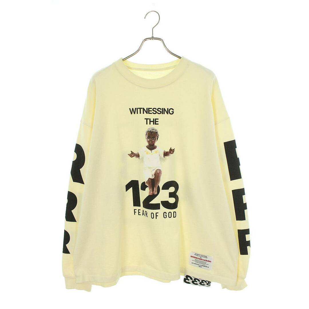 FEAR OF GOD - フィアオブゴッド ×RRR123 RRR123 THE WITNESS L/S TEE