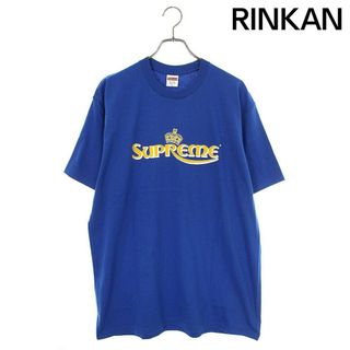 シュプリーム Tシャツ・カットソー(メンズ)(ブルー・ネイビー/青色系