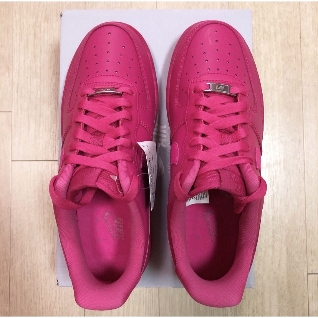 即完売品 新品 ナイキ Nike エアフォース1スニーカー ピンク シュプリーム