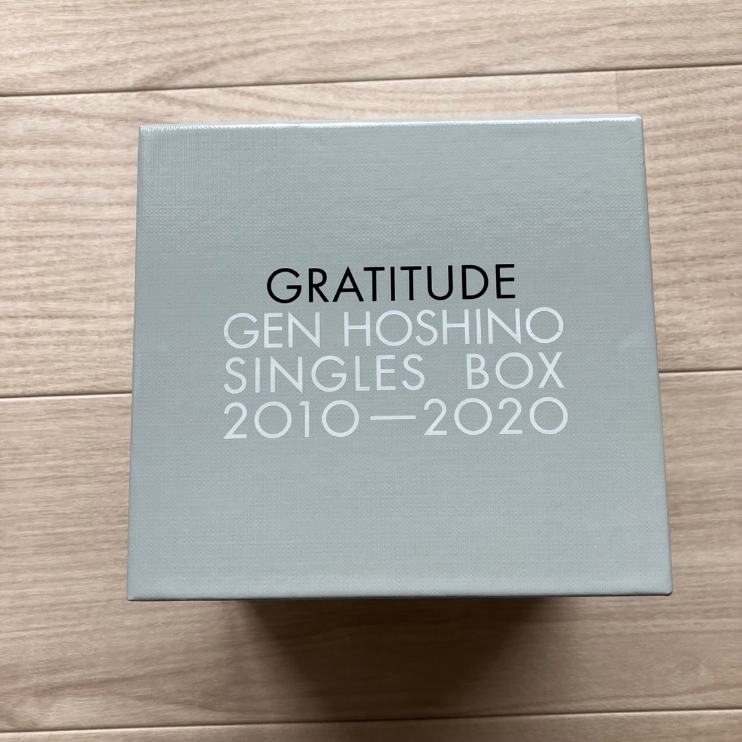 星野源SinglesBoxGRATITUDE/+特典CD+特典DVDシングルコレクション