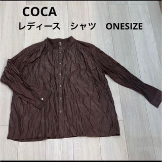 コカ(coca)のCOCA レディース　シャツ(シャツ/ブラウス(長袖/七分))