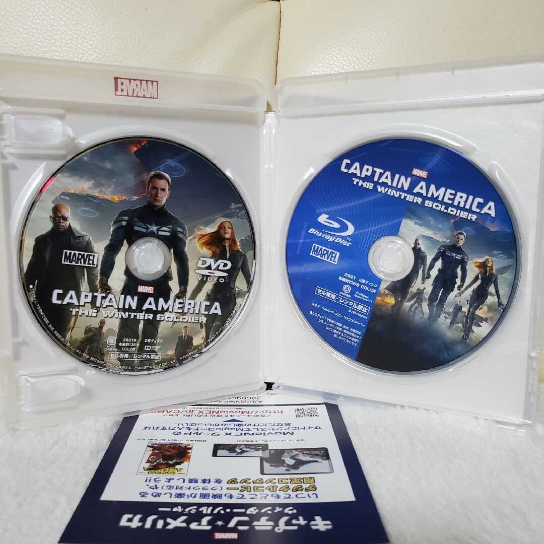 キャプテン・アメリカ　シリーズ　3作品セット　DVDディスク