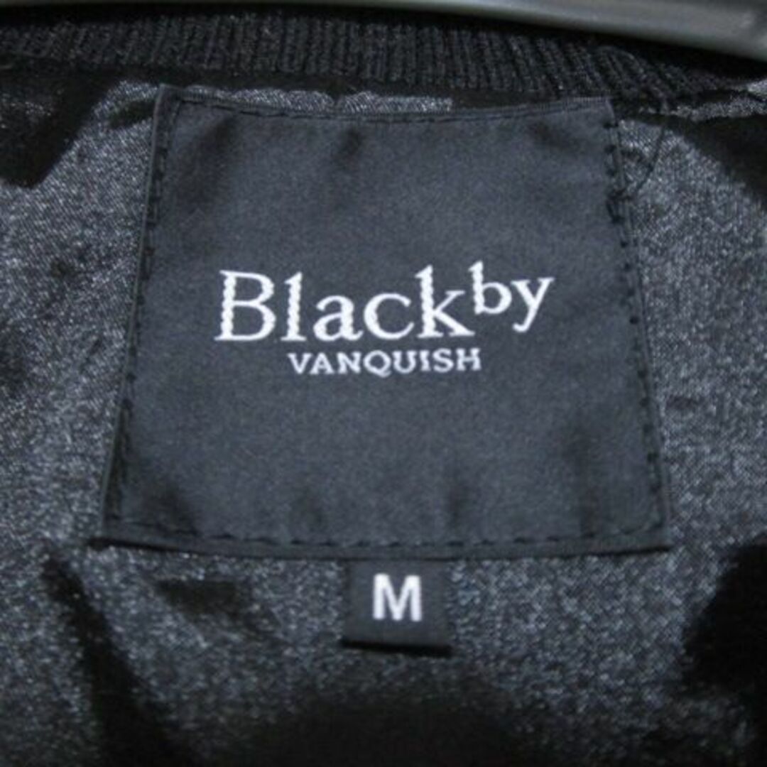 Black by VANQUISH ヴァンキッシュ　スカジャン☆鶴刺繍♪