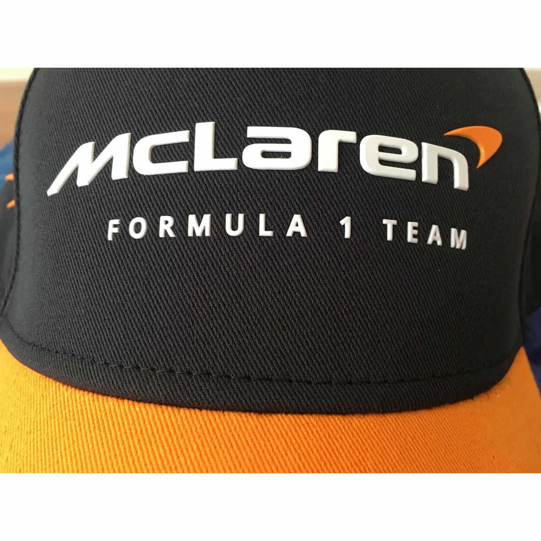 新品未使用品  McLaren マクラレーン キャップ　gloコラボ　非売品 メンズの帽子(キャップ)の商品写真