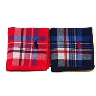 ラルフローレン(Ralph Lauren)のラルフローレン タオルハンカチ 2枚セット 新品 #7(ハンカチ)