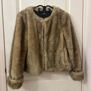 ZARA OVERFIT FUR JACKET ザラ ファー ジャケット