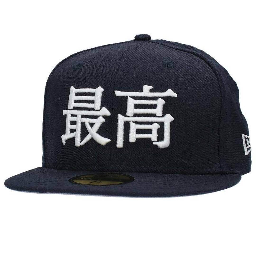 シュプリーム ×ニューエラ New Era  15SS  Kanji Logo Cap 最高ロゴベースボールキャップ メンズ 7.5