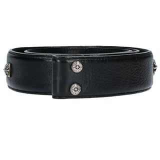 クロムハーツ(Chrome Hearts)のクロムハーツ  STRAP PYRAMID/ゼロピラミッドスタッズ レザーベルト メンズ 32(ベルト)