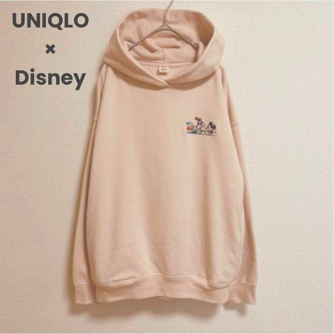 UNIQLO(ユニクロ)のst125 ユニクロ UNIQLO Disney フードパーカー プルオーバー レディースのトップス(パーカー)の商品写真