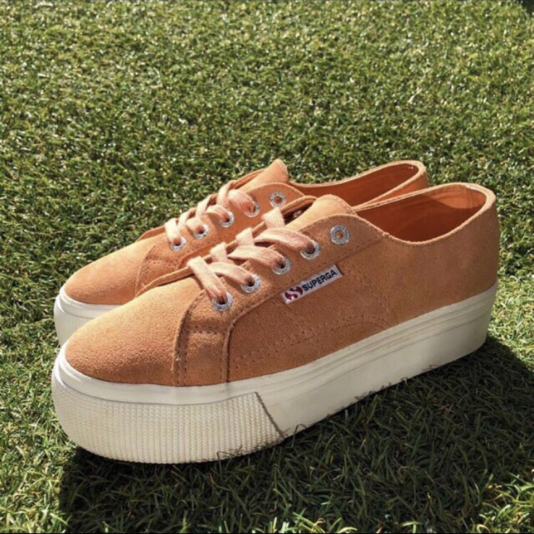 SUPERGA(スペルガ)の美品37 SUPERGA 2790 SUEW スペルガ スエード D696 レディースの靴/シューズ(スニーカー)の商品写真