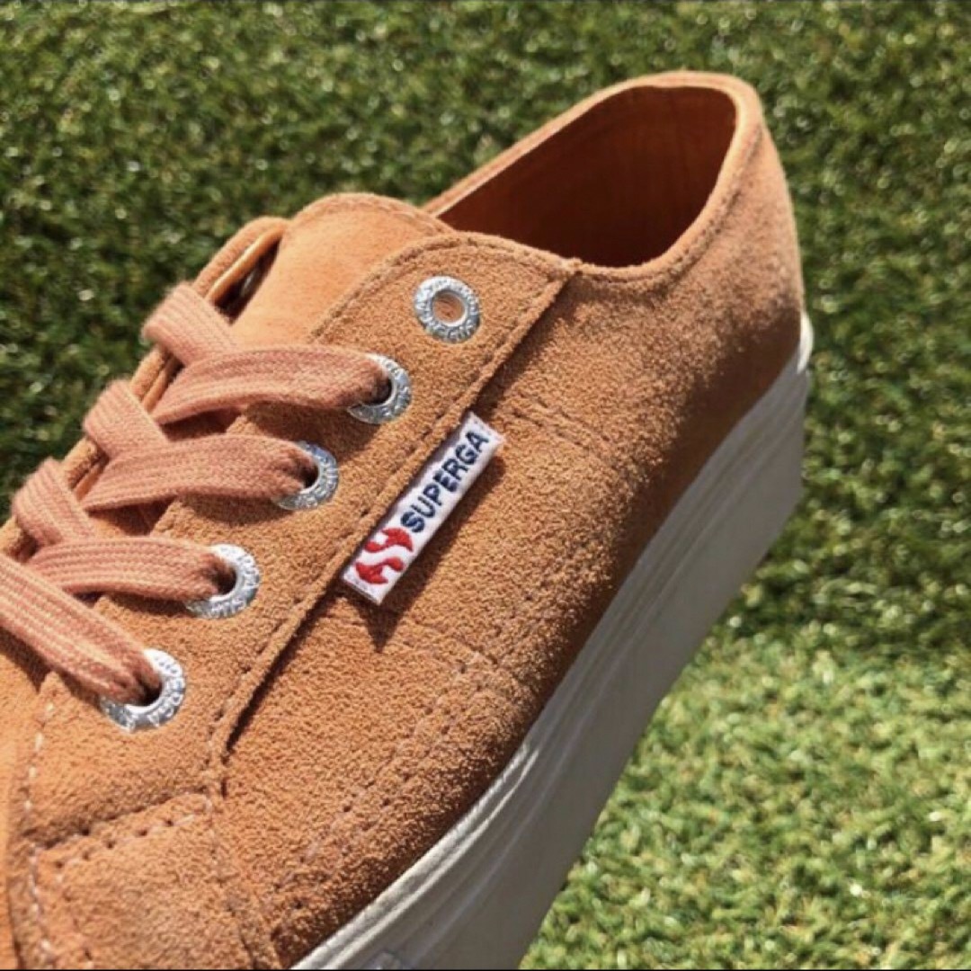 SUPERGA(スペルガ)の美品37 SUPERGA 2790 SUEW スペルガ スエード D696 レディースの靴/シューズ(スニーカー)の商品写真