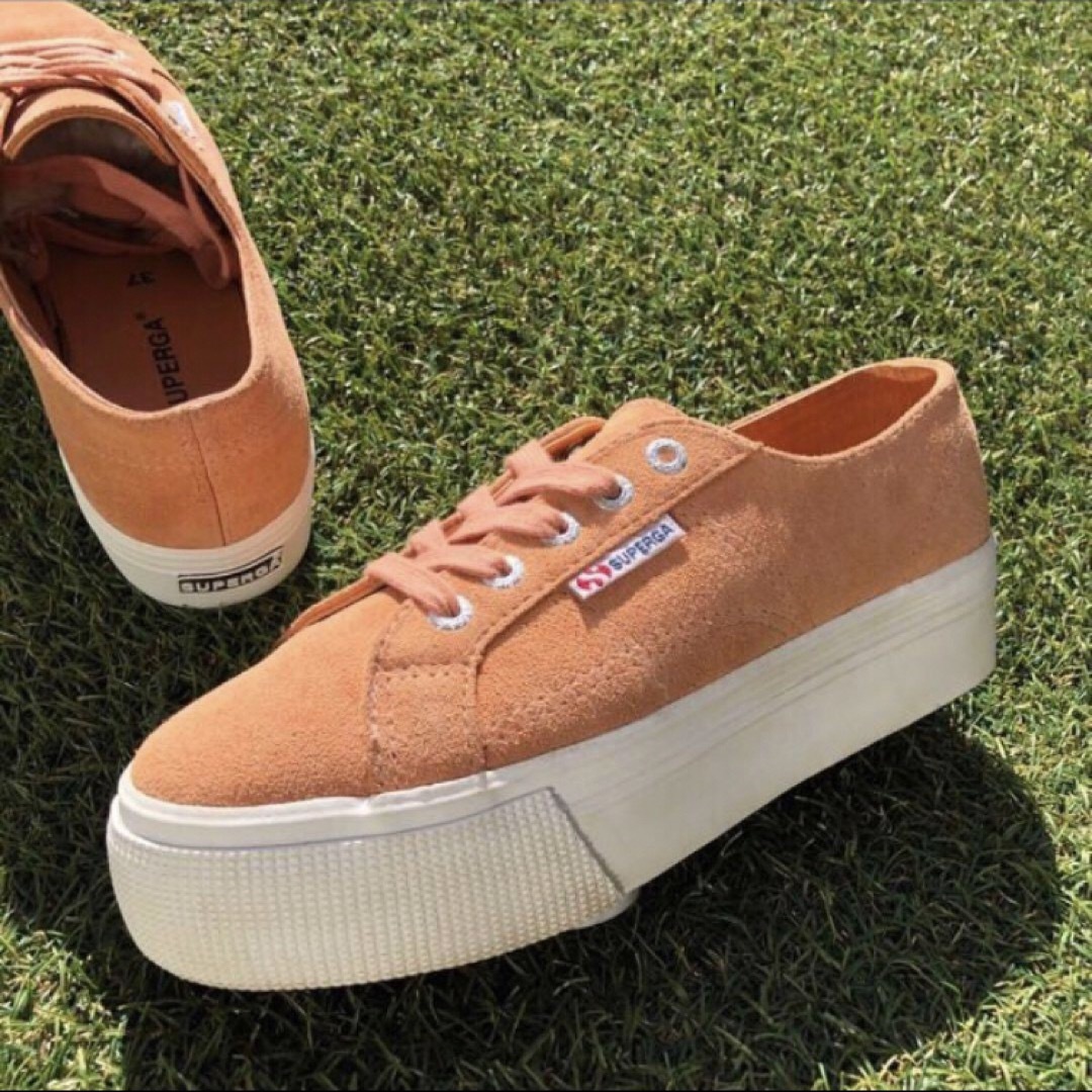 SUPERGA(スペルガ)の美品37 SUPERGA 2790 SUEW スペルガ スエード D696 レディースの靴/シューズ(スニーカー)の商品写真