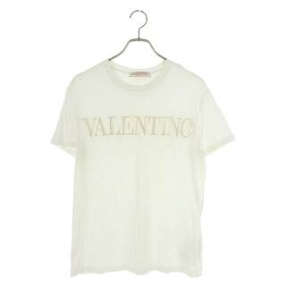 ヴァレンチノ  XB3MG16Y73W フルーツビジュー装飾Tシャツ レディース M