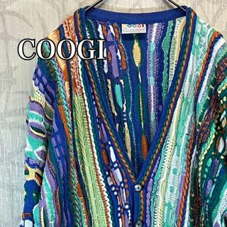 クージー(COOGI)の【激レア】クージー　COOGI  3Dニット　カーディガン　オーストラリア製(ニット/セーター)