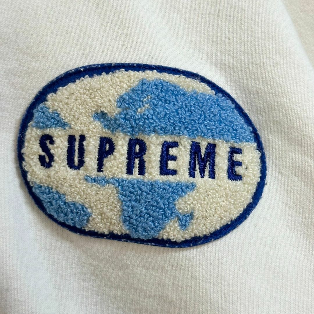 【良配色☆超希少】 Supreme ワッペン刺繍ロゴ パーカー アーチロゴ 完売