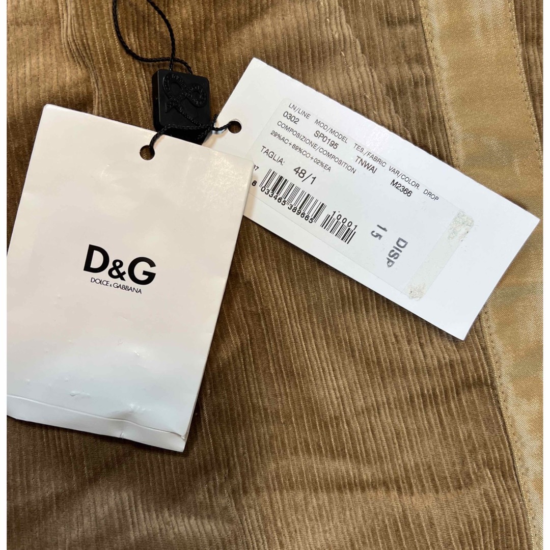 D&G(ディーアンドジー)の新品❗️DG 側章入コーデュロイパンツ　検LEON メンズのパンツ(スラックス)の商品写真