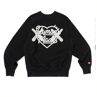ヒューマンメイド(HUMAN MADE)のHUMAN MADE x KAWS Made Sweatshirt Black(スウェット)