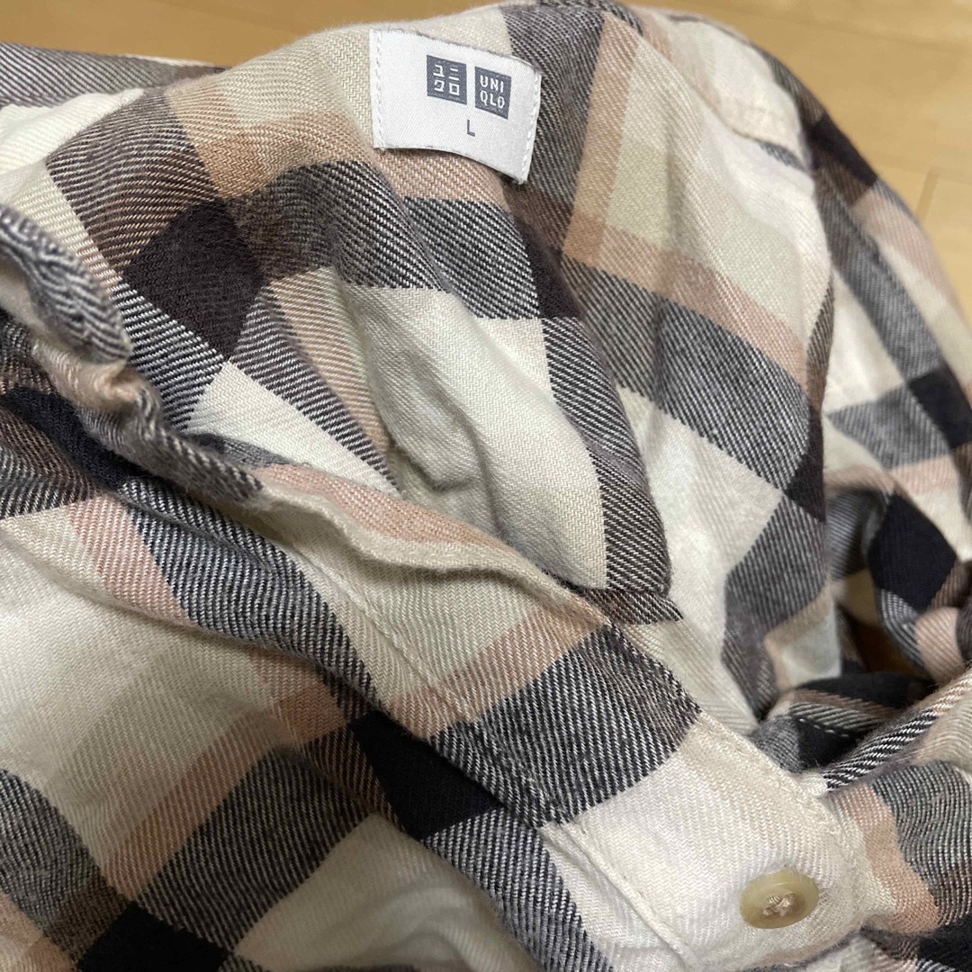 UNIQLO(ユニクロ)のチェックシャツ レディースのトップス(シャツ/ブラウス(長袖/七分))の商品写真