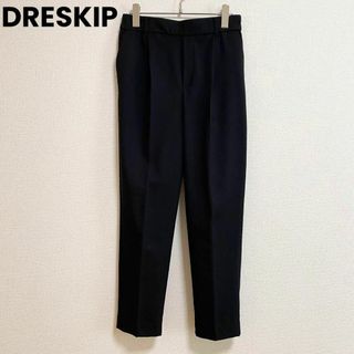 ドレスキップ(DRESKIP)のst140 DRESKIP ワールド スラックス カジュアルパンツ ブラック(カジュアルパンツ)