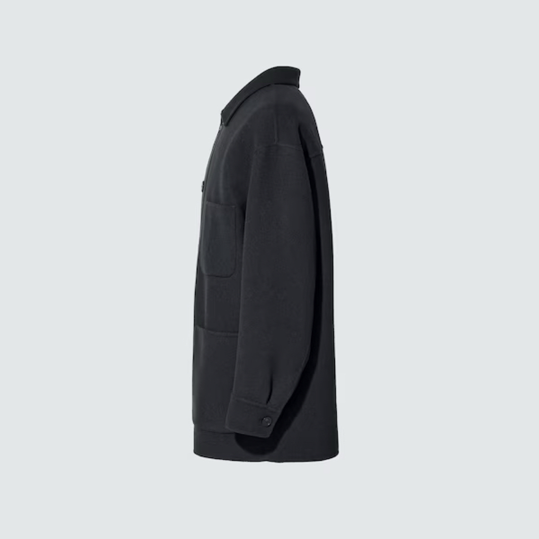 UNIQLO(ユニクロ)の新品　ユニクロ　+J  ウールブレンド オーバーサイズシャツジャケット　XL メンズのジャケット/アウター(テーラードジャケット)の商品写真