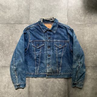 リーバイス(Levi's)の60s リーバイス Gジャン 559 big e 濃紺 46 サード(Gジャン/デニムジャケット)