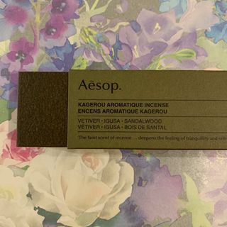 イソップ(Aesop)の【新品未使用】Aesop イソップ アロマティックインセンス カゲロウ(お香/香炉)