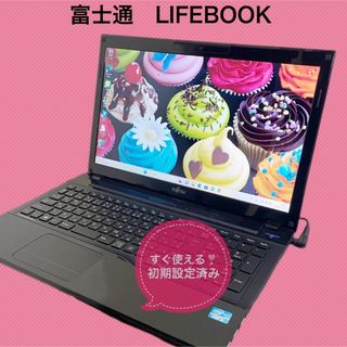 高スペックインテルHQ 富士通ノートパソコン/高速i7/SSD/Office