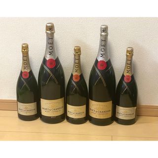 モエエシャンドン(MOËT & CHANDON)の激安　モエ・エ・シャンドンジェロボアム2本セット　ダミーボトル　店舗　飾りボトル(シャンパン/スパークリングワイン)