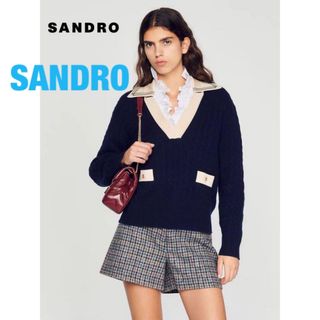 サンドロ トップスの通販 200点以上 | Sandroのレディースを買うならラクマ