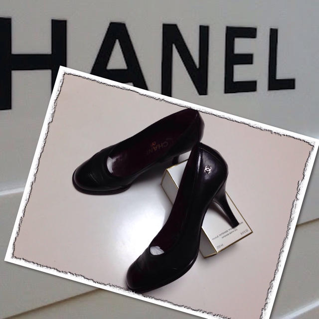 CHANEL(シャネル)のフェミニンpumps CC 23.5♡ レディースの靴/シューズ(ハイヒール/パンプス)の商品写真