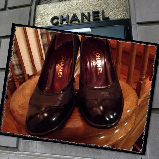 CHANEL(シャネル)のフェミニンpumps CC 23.5♡ レディースの靴/シューズ(ハイヒール/パンプス)の商品写真